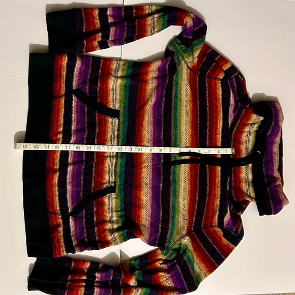 L-RL Active Ralph Lauren Southwest Aztec Funnel Neck L/S Top Size Large - Picture 3 of 3